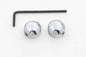 1/4 inch Socket Bolt Cover Set Chrome