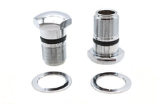 Load image into Gallery viewer, 35mm Fork Tube Plug Set Chrome