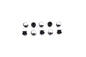Spotlamp Bar Hole Plug Chrome