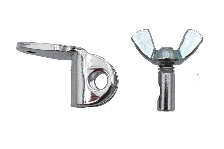 Chrome Mechanical Brake Light Switch Hardware
