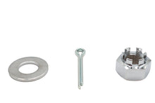 Load image into Gallery viewer, Chrome Axle Nut Kit Castle Style 5/8 - 18 UNF