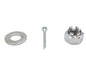 Chrome Axle Nut Kit Castle Style 5/8 - 18 UNF