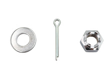Load image into Gallery viewer, Chrome Axle Nut Kit Castle Style 5/8 - 18 UNF