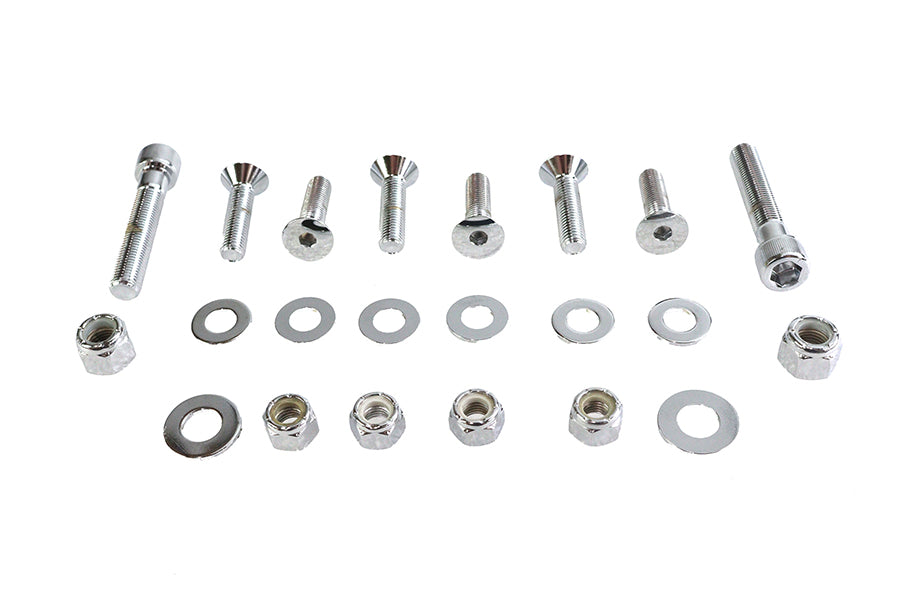 Fender Strut Bolt Kit Allen Chrome