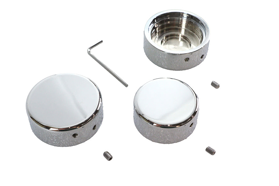 39mm Fork Stem Nut Cover Chrome