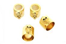 Load image into Gallery viewer, Skull Pushrod Cover Cup Set Gold
