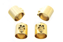 Load image into Gallery viewer, Skull Pushrod Cover Cup Set Gold