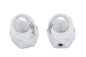 Acorn Valve Stem Cover Set Chrome