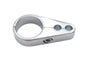 Dual Throttle Cable Clamp Chrome