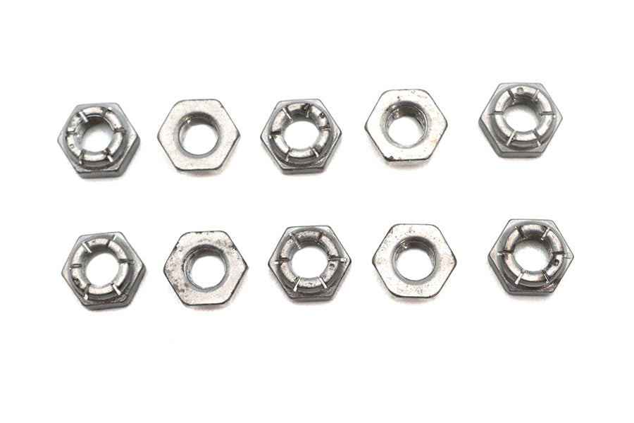 Flexloc Nut 1/4 inch-28 Cadmium