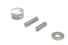 Load image into Gallery viewer, Seat Mount Knob Knurled Chrome