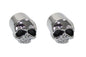 Skull Valve Stem Cover Chrome