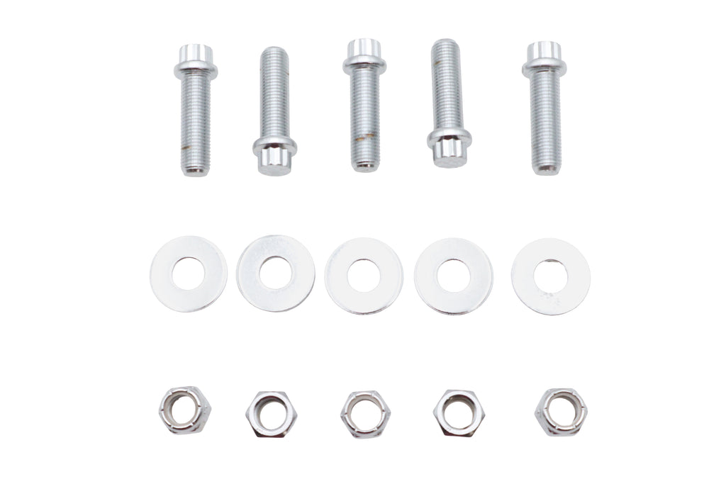 Pulley Bolt Kit Chrome