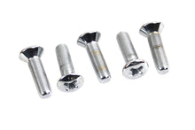 Load image into Gallery viewer, 3/8 inch-24 x 1-1/4 inch Countersunk Screw Chrome