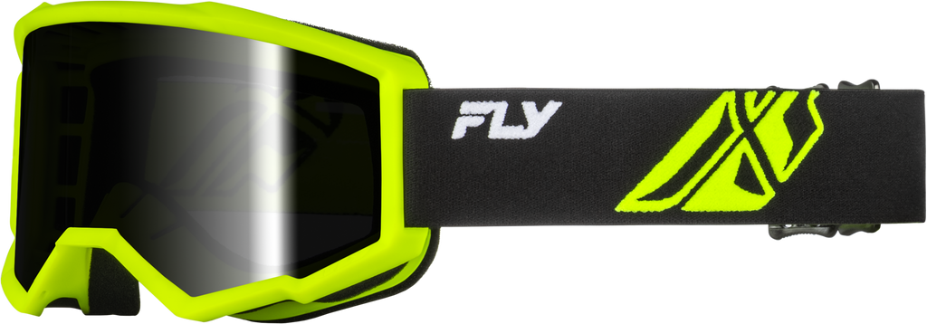 Focus Goggle Black/Hi Vis W/Dark Smoke Hydrophoc Lens