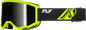 Focus Goggle Black/Hi Vis W/Dark Smoke Hydrophoc Lens