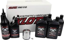 Premium Harley Davidson 4qt Synthetic Oil Change Kit