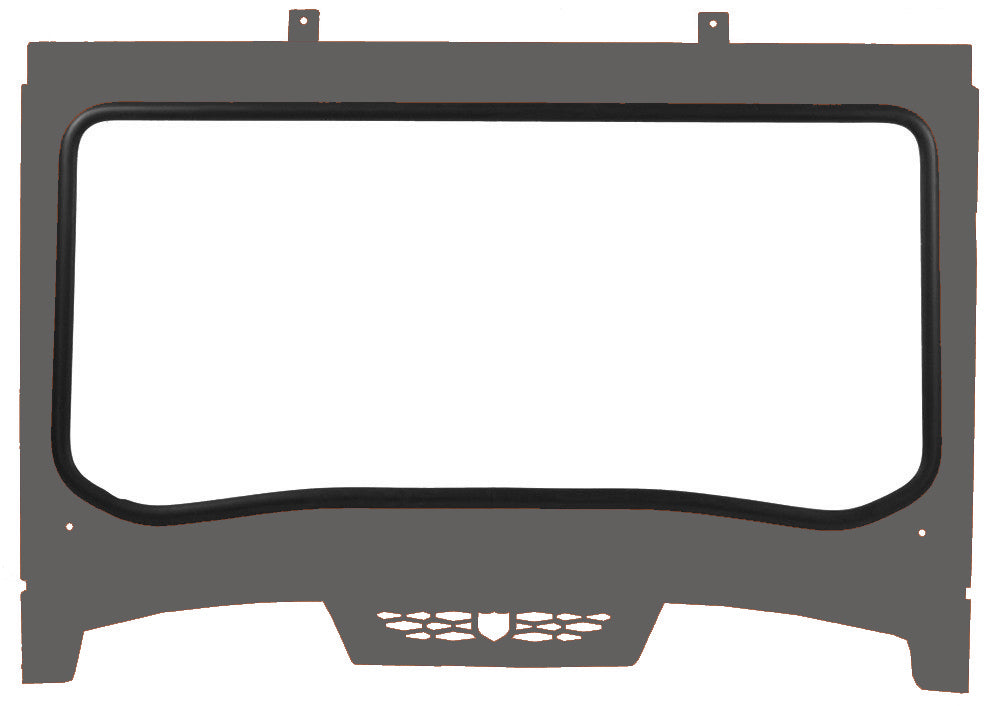 Front Windshield Stealth Grey