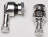Competition Werkes 90/Straight Air Valve. 11.3mm Silver 624-1100S