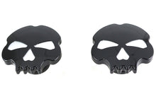 Load image into Gallery viewer, Skull Style Gas Cap Set Black