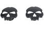 Skull Style Gas Cap Set Black