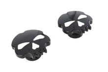 Load image into Gallery viewer, Skull Style Gas Cap Set Black
