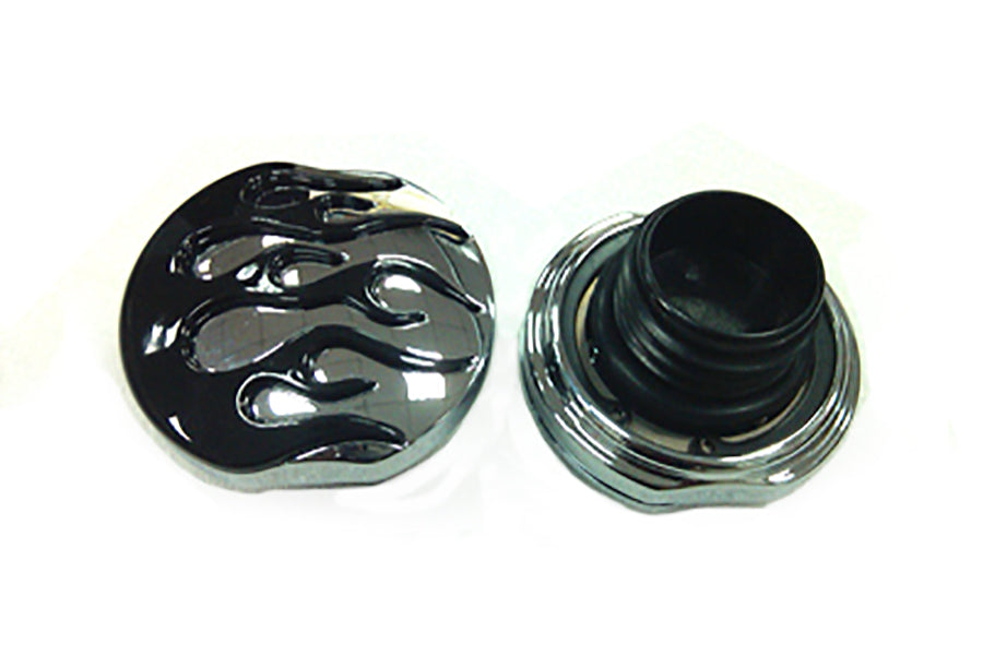 Flame Style Vented and Non-Vented Gas Cap Set