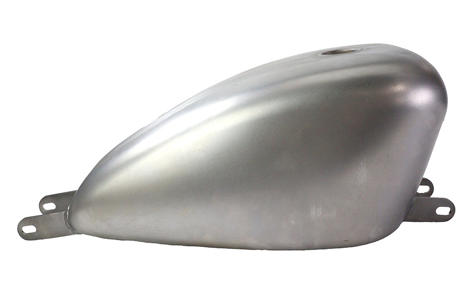 M8  inchSporty inch 2.9 Gallon Gas Tank Raw Steel Medium Mou