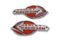 OE Emblem Set with Red Lettering