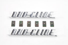 inchDuo-Glide inch Fender Emblem Set
