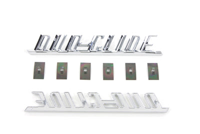 inchDuo-Glide inch Fender Emblem Set