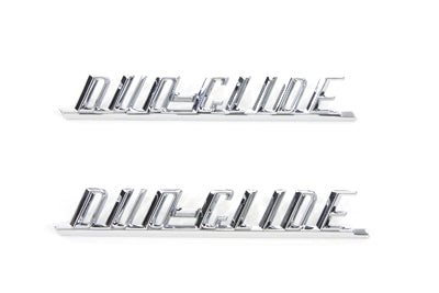 inchDuo-Glide inch Fender Emblem Set