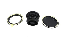 Load image into Gallery viewer, Flush Mount Gas Cap &amp; Left Side Tank Cap Kit Black