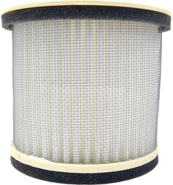 EMGO air filter showing pleated paper design for motorcycle or vehicle air intake filtration.
