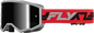 Youth Zone Goggle Red/Grey W/ Black Mirror/Smoke Lens