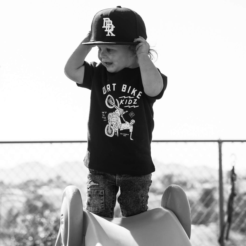 12 O'clock Toddler Tee Black 6t