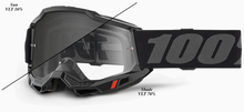 Load image into Gallery viewer, Accuri 2 Otg/Utv/Atv Desert Goggle Black Photochromic Lens