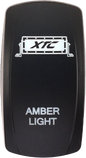Dash Switch Rocker Face Amber Light Bar