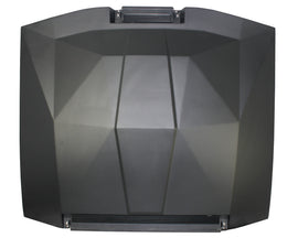 HOPPE stereo top 8 speakers with subwoofer installed in a Can-Am X3 off-road vehicle for enhanced audio experience.