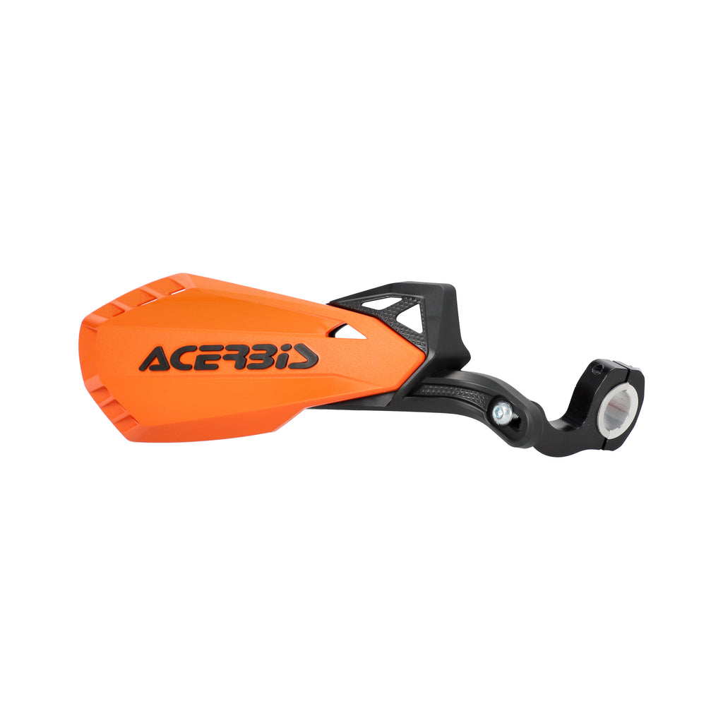 ACERBIS Firstmoto handguards for mini motorcycles, durable plastic hand protectors with mounting hardware visible.