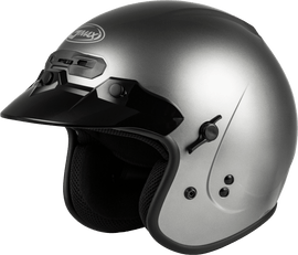 Gm 32 Open Face Helmet Titanium Lg
