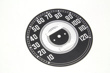 Load image into Gallery viewer, Black Tin Speedometer Face