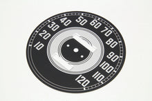 Load image into Gallery viewer, Black Tin Speedometer Face
