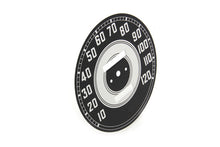 Load image into Gallery viewer, Black Tin Speedometer Face