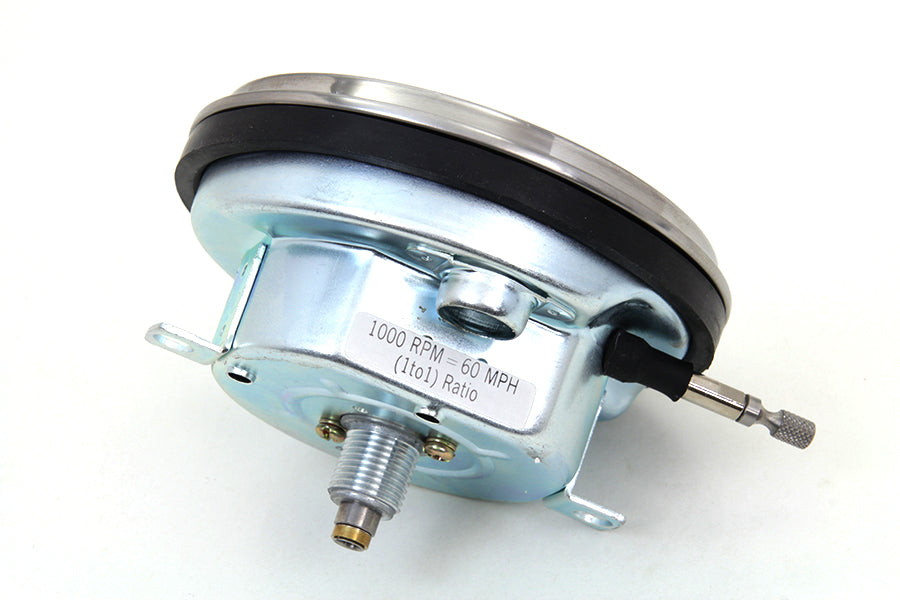Speedometer with 1:1 Ratio and Red Needle