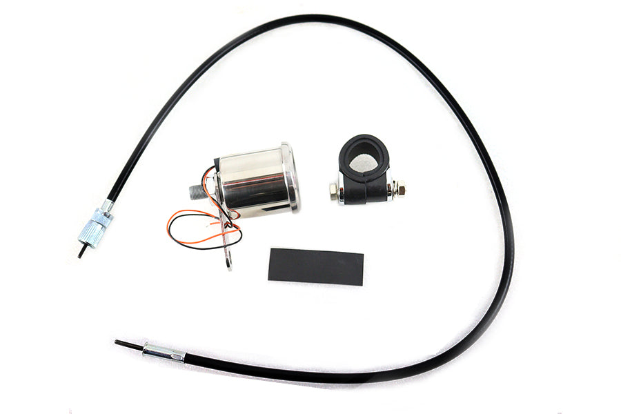 Deco 48mm Mechanical Tachometer Kit with 2:1 Ratio
