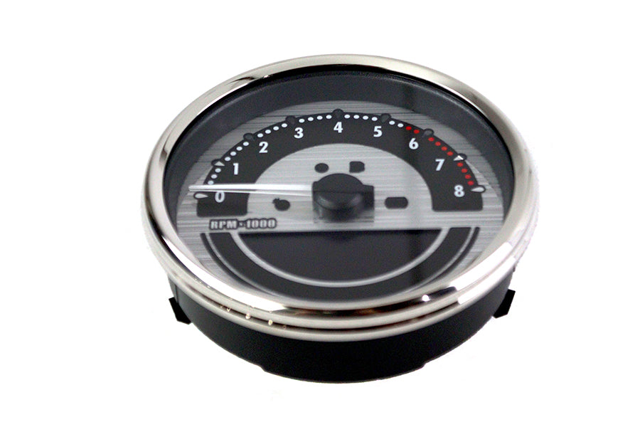 AEE 5 inch Dakota Style Speedometer Silver