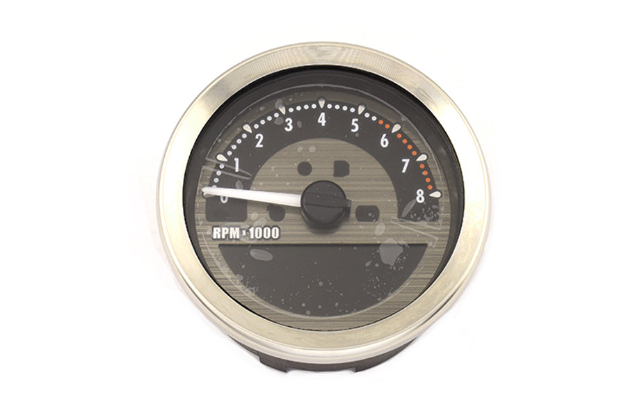 AEE 4 inch Dakota Style Speedometer and Tachometer Black