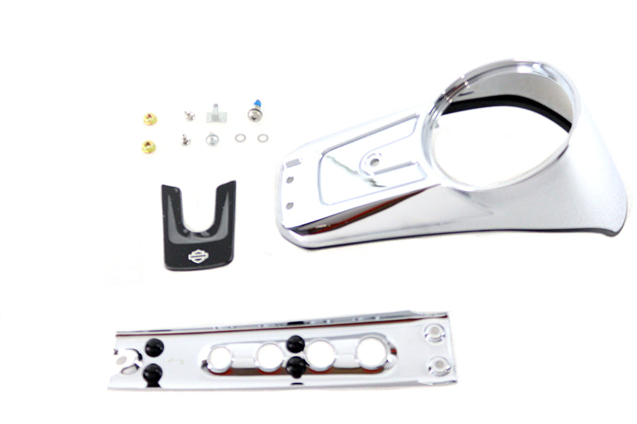 OE Softail Deluxe Dash Panel Chrome