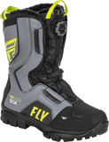 Fly Racing Marker Boa Boot Black/Grey/Hi-Vis Sz 12 361-96712